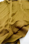 شال بامبو كراش كاكي - نسيج طبيعي لا يحتاج للكي (90x200 سم) - 2