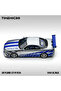 Time Micro 1/64 Nissan Skyline Gt-R R34 Silver Blue Fast & Furious Diecast Model Car Tm800502 - 2