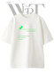 Google Dino Design Printed Unisex White Oversize T-Shirt