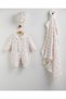 Bear Story 3-Piece Organic Hospital Discharge Set 100% Cotton Newborn Baby Girl - 2