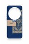 Mi 15 Ultra Compatible Blue Ethnic Carpet Pattern Silicone Case - 2
