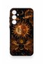 Samsung A35 Compatible Mystic Sun Patterned Silicone Case - 3