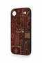 iPhone 17 Air Compatible Vintage Carpet Pattern Silicone Case - 3