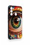 Tecno Spark 8C Compatible Colorful Eye-Pop Pattern Silicone Case - 3