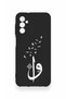 Samsung M13 Compatible Elif Vav Patterned Silicone Case - 3