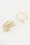 Set of 2 Sea Shell Clasp Buckles Summer Collection Beach & Casual Elegance 7.6X5 cm