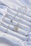 316L Steel Chain Silver Color Zircon Stone Lion Figure Tarot Necklace - 2