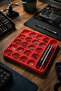 Electronics Repair and Hobby Work Tray – Screw and Small Parts Organizer (18 × 18 cm)