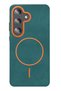 Concepta Galaxy S26 Luno Leather Magsafe Cover (02452) - Green