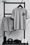 Be Kind Printed Plus Size Unisex T-Shirt & Grey Shorts Set