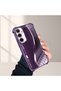 Samsung Galaxy A35 Compatible Transparent Back Four Corners Reinforced Impact Protection Silicone Case - 4