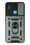 Aconcept Redmi 9C Case Pars Silicone with Lens Ring (114746) - Green