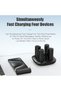 5000mAh Power Bank 18W FastCharging Type-C Two-Way Fast Charge 4-Device Simultaneous Charging Portable Charger Compatible with Apple & Android Built-in Phone Stand - 3