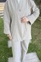 Women's Double Buttoned Two-Piece Suit Mink - 4