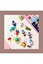 Outer Space Astronaut Solar Pattern Erasers Set - 3
