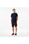 Men's Navy Blue Regular Fit Polo Neck T-Shirt - 3