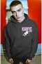 Kanye West Rapper Singer Back Printed Unisex Oversize Premium Hoodie - 2