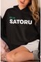 Gojo Satoru Jujutsu Kaisen Anime Back Printed Unisex Oversize Combed Cotton Hoodie - 2