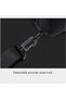 Golden Wolf Fashion Crossbody Bag Water Resistant Anti-Theft Polyester Chest Bag Business Travel for Men Women, GXB00910, Black - 7