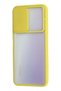 Aconcept Vivo Y53S Case Palm Frosted Camera Sliding Silicone (81716) - Yellow - 3