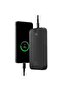 Hama PD 10 Power Pack, 10000 mAh, 3 Outputs: 2X USB-C, 1X USB-A, Anthracite - 3