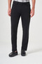 Black Side Pocket Knitted Slim Fit Casual Cotton 5-Pocket Trousers 1003260906 - 2