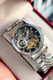 Automatic Mechanism Steel Cord 2 Year Warranty Men's Wristwatch