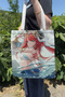 Nilou Genshin Impact V2 Double-Sided Canvas Print Tote Bag Anime Bag