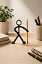 Pencil-Holding Stickman Figure Set of 3 – Decorative Desktop Pen Holder |   3D Printing Desktop Pen Stand |   Office and Study Desk Accessory |   Home, Office, and Bookshelf Decor - 7