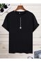Spider Printed Unisex Oversize Printed Crew Neck Short Sleeve Black T-Shirt
