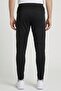 Men Sportswear Fit Running Leggings, Black - 4