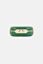 Plastic Compact Lunch Box With Secure Latches 780 ml, Dark Green
