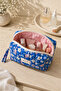 Makeup Bag Quilted Organizer - Travel Cosmetic Organizer Zippered Multi-Purpose Women's Bag 20X10X7 cm - 2
