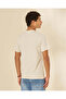 Men Cream Printed Basic Graphic T-Shirt - 3