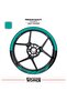 Honda Dio Wheel Rim Strip – Half Rim Cover & Dio Lettering Sticker Set