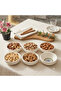 Minel 8 cm 6-Piece Porcelain Breakfast Presentation-Snack Bowl Set - 4