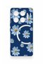 Infinix Gt 20 Pro Compatible Blue Daisy Patterned Silicone Case - 2