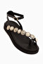 Molly Black Flip Flops Women's Sandals
