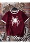 Unisex Men/Women Spider Custom Printed Oversize Cotton T-Shirt