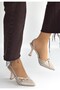 Tetti Beige Patent Leather Heeled Shoes - 2