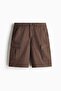 Loose Fit Cotton cargo shorts - 6
