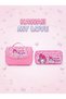 Girl's Primary School Orthopedic 3-Piece Set Pen Holder Lunch Bag 3 Compartments Ice Cream - 8