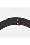 Women's Bitter Brown Ethnic Buckle Stone Suede Belt - 3