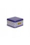 Nocolor-B9Fcb70E Patterned Metal Square Storage Container, 16 X 16 Cm, Kitchen Organizer, 500-999 ml - 2