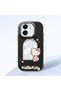 Mi 13t Pro Compatible Case Camera Protector Black Silicone Couple Phone Case Kitty Patterned