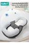 Baby Wedge Pillow + 2-Piece Pacifier Set, Baby Lounger Pillow, Baby Feeding Support Pillow, Newborn Nursing Pillow, Infant Head Shaping Pillow for Reducing Spit-Up, Bottle Feeding, Head Shaping - 4