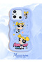 Redmi 11A Compatible Case Camera Protector Blue Silicone Couple Phone Case Cartoon Pattern - 2