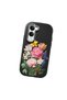 Vivo Y19S Gt 5g Compatible Case Camera Protector Black Silicone Couple Phone Case Floral Pattern - 3