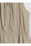 Alita City Halter Neck Blouse with Drawstring Detail - 7