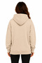 Denim Effect Printed Hooded 2 Thread Threaded Sweatshirt - 2